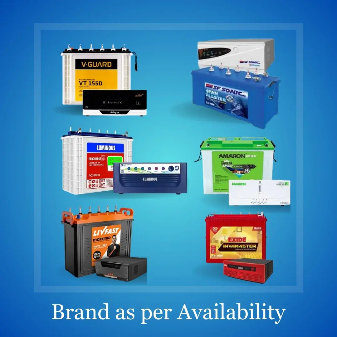 Inverter and Battery on Rent in Noida